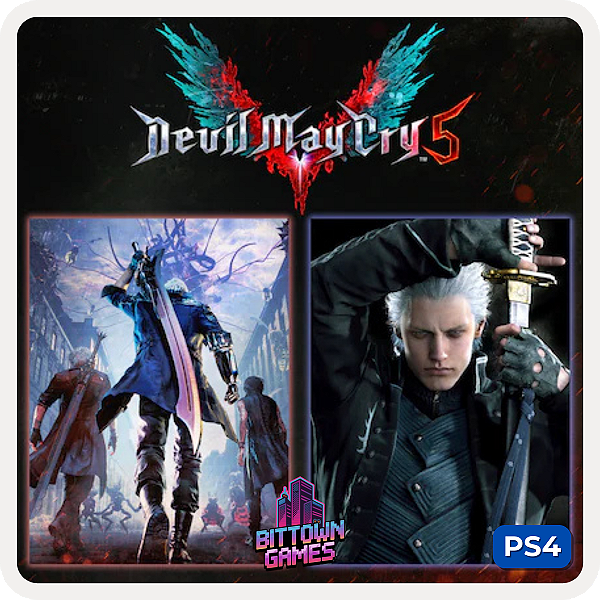 Devil May Cry 5 + Vergil PS4 Mídia Digital