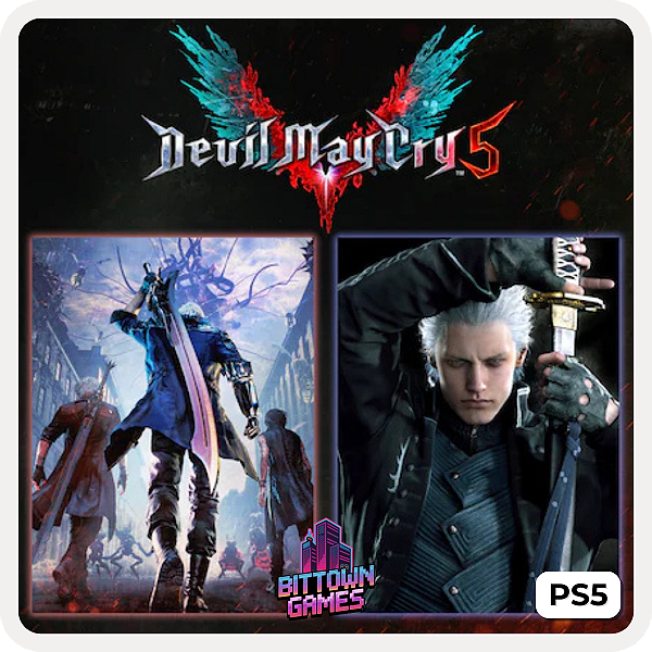 Devil May Cry 5 + Vergil PS5 Mídia Digital