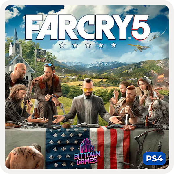 Far Cry 5 PS4 Mídia Digital