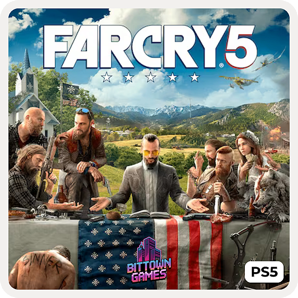 Far Cry 5 PS5 Mídia Digital