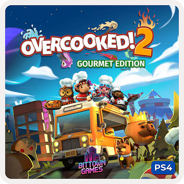 Overcooked! 2 Gourmet Edition PS4 Mídia Digital