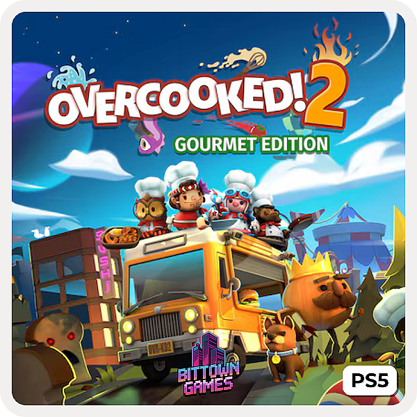 Overcooked! 2 Gourmet Edition PS5 Mídia Digital