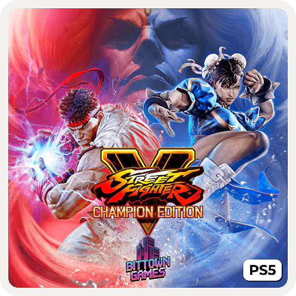 Street Fighter V 5 Champion Edition PS5 Mídia Digital