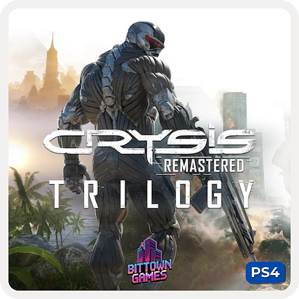 Crysis Remastered Trilogy PS4 Mídia Digital