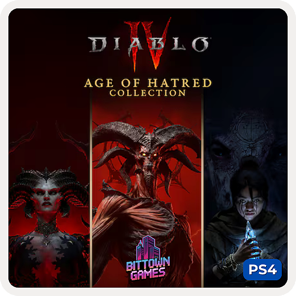 Diablo® IV: Age of Hatred Collection PS4 Mídia Digital