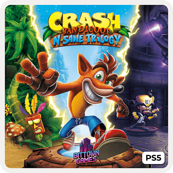 Crash Bandicoot™ N. Sane Trilogy PS5 Mídia Digital