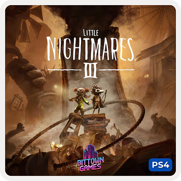 Little Nightmares III 3 PS4 Mídia Digital