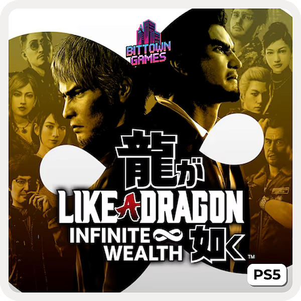 Like a Dragon: Infinite Wealth PS5 Mídia Digital
