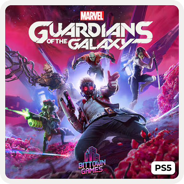 Guardiões da Galáxia da Marvel PS5 Mídia Digital