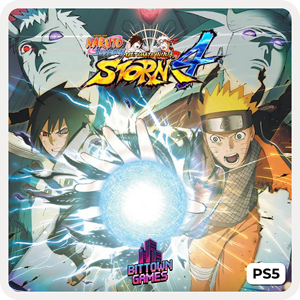 NARUTO SHIPPUDEN™: Ultimate Ninja® STORM 4 PS5 Mídia Digital