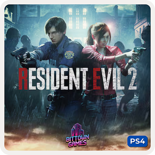 RESIDENT EVIL 2 PS4 Mídia Digital
