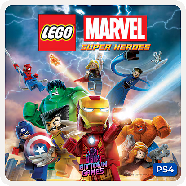 LEGO Marvel Super Heroes PS4 Mídia Digital