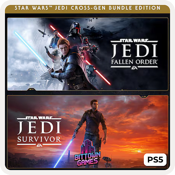 STAR WARS™ Jedi – Edição do Pacote Entre Gerações PS5 Mídia Digital