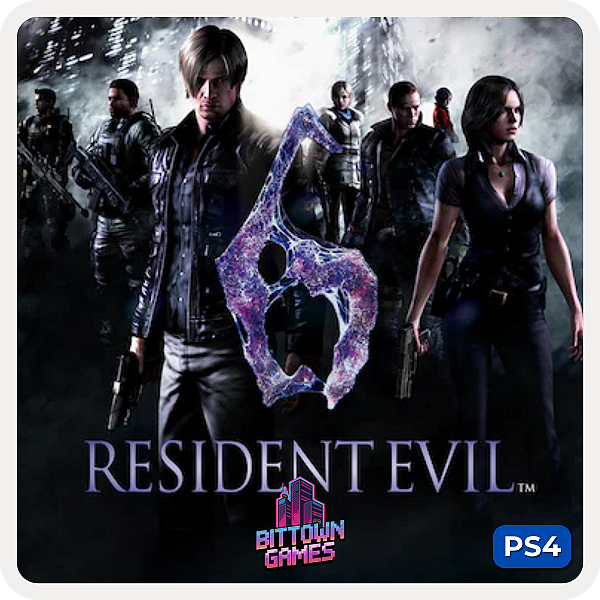 Resident Evil 6 PS4 Mídia Digital