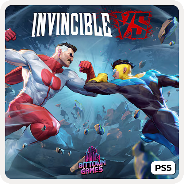 Invincible VS Primária PS5 Mídia Digital