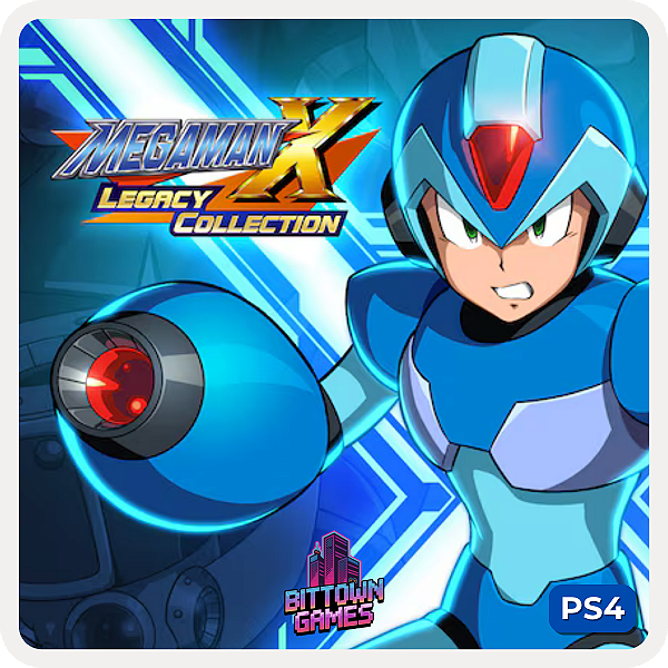 Mega Man X Legacy Collection PS4 Mídia Digital