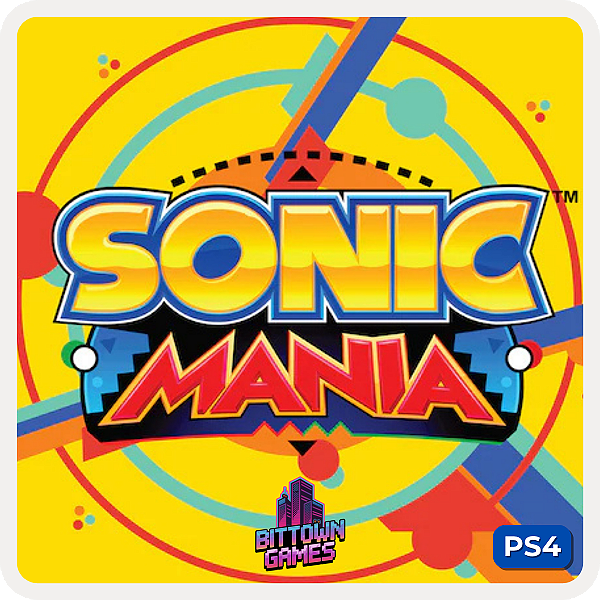 Sonic Mania PS4 Mídia Digital