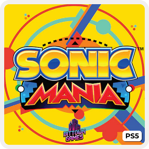 Sonic Mania PS5 Mídia Digital