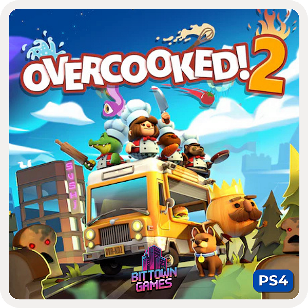 Overcooked 2 PS4 Mídia Digital