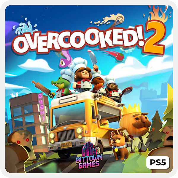 Overcooked 2 PS5 Mídia Digital