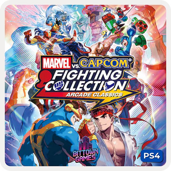 MARVEL vs. CAPCOM Fighting Collection: Arcade Classics PS4 Mídia Digital