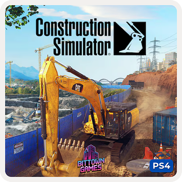 Construction Simulator PS4 Mídia Digital