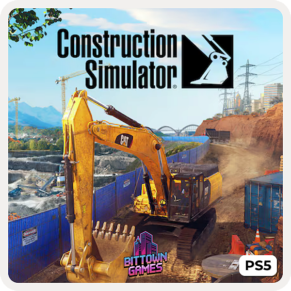 Construction Simulator PS5 Mídia Digital