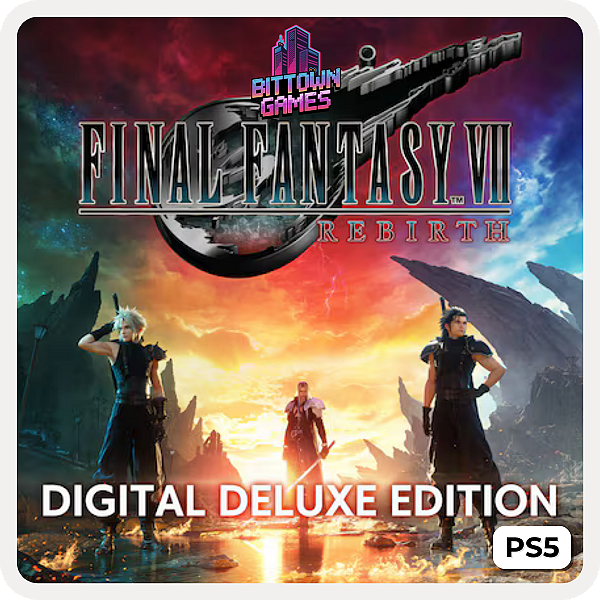 FINAL FANTASY VII REBIRTH Digital Deluxe Edition PS5 Mídia Digital