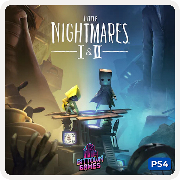 Pacote Little Nightmares I e II PS4 Mídia Digital