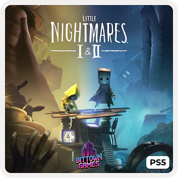 Pacote Little Nightmares I e II PS5 Mídia Digital