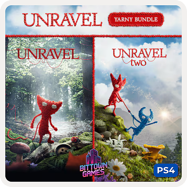 Unravel Yarny - Conjunto PS4 Mídia Digital