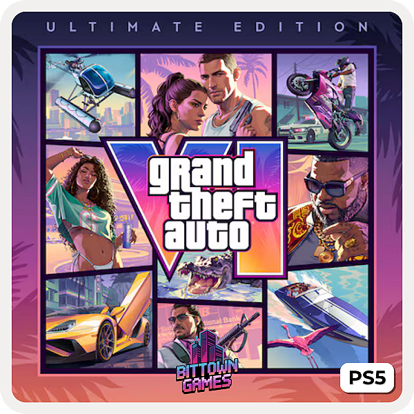 Pré-Venda Grand Theft Auto VI: Ultimate Edition PS5 Mídia Digital
