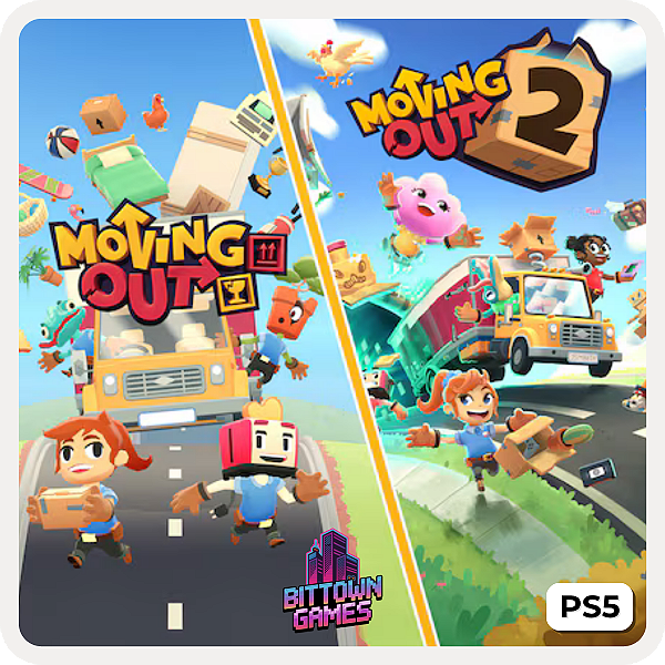 Moving Out + Moving Out 2 Bundle PS5 Mídia Digital