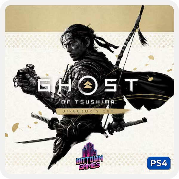 Ghost of Tsushima VERSÃO DO DIRETOR PS4 Mídia Digital