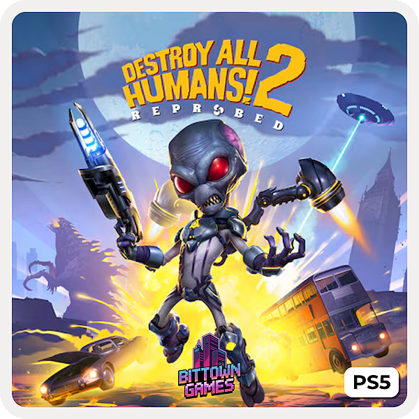 Destroy All Humans! 2 - Reprobed PS5 Mídia Digital