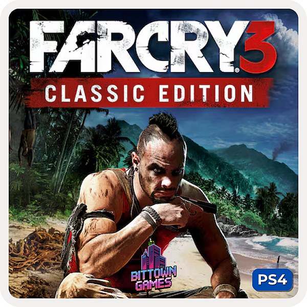 Far Cry 3 Classic Edition PS4 Mídia Digital