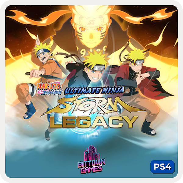 NARUTO SHIPPUDEN: Ultimate Ninja STORM Legacy PS4 Mídia Digital