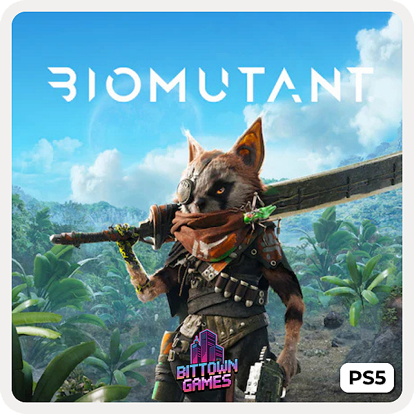 Biomutant PS5 Mídia Digital