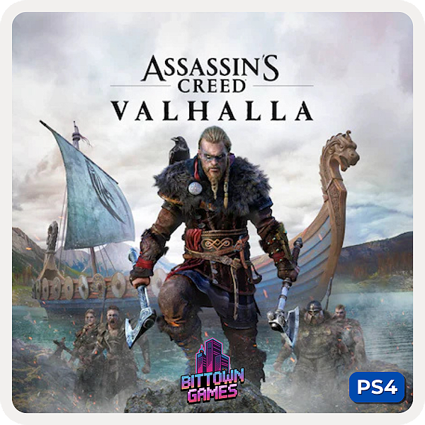 Assassin's Creed Valhalla PS4 Mídia Digital