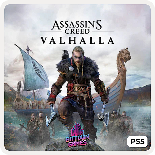 Assassin's Creed Valhalla PS5 Mídia Digital