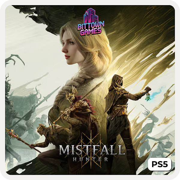 Mistfall Hunter PS5 Primária Mídia Digital
