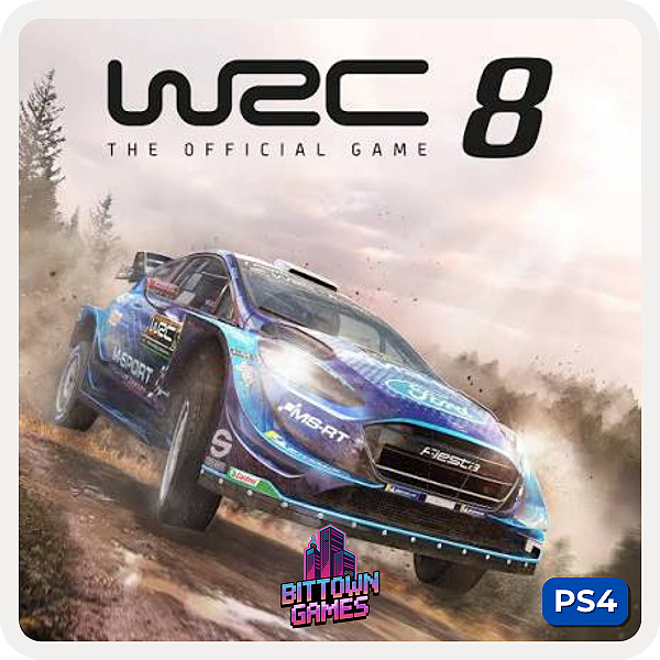 WRC 8 FIA World Rally Championship PS4 Mídia Digital