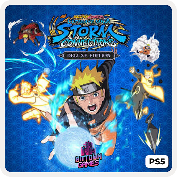 NARUTO X BORUTO Ultimate Ninja STORM CONNECTIONS Deluxe Edition PS5 Mídia Digital