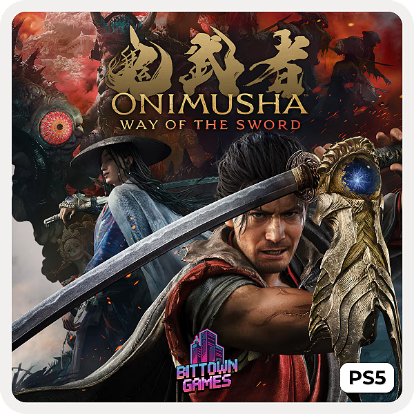 Onimusha Way of the Sword PS5 Primária Mídia Digital