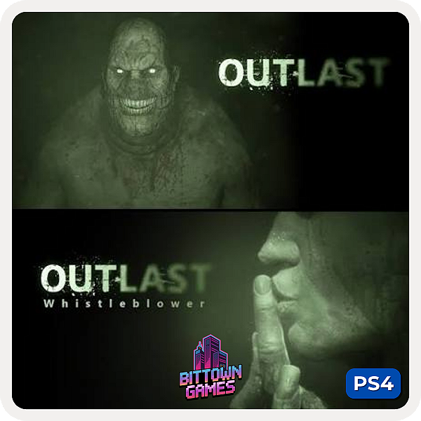Outlast: Bundle of Terror PS4 Primária Mídia Digital