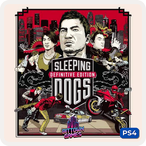 Sleeping Dogs Definitive Edition PS4 Mídia Digital