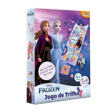 Jogo de Trilha Frozen Novo Papel