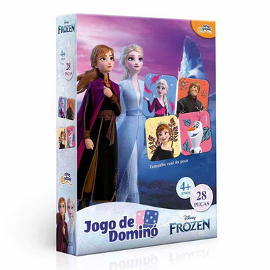 Jogo de Dominó  Frozen Novo Papel