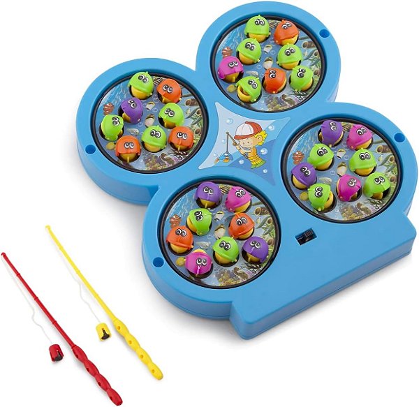 Jogo de Pescaria Legal 32 Peixes Polibrinq