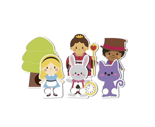 Dedoches Alice no país das maravilhas BaBeBi